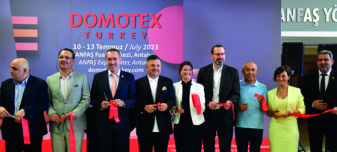 Domotex Turkey Halı Sektörünün Lider Markalarını Ağırladı