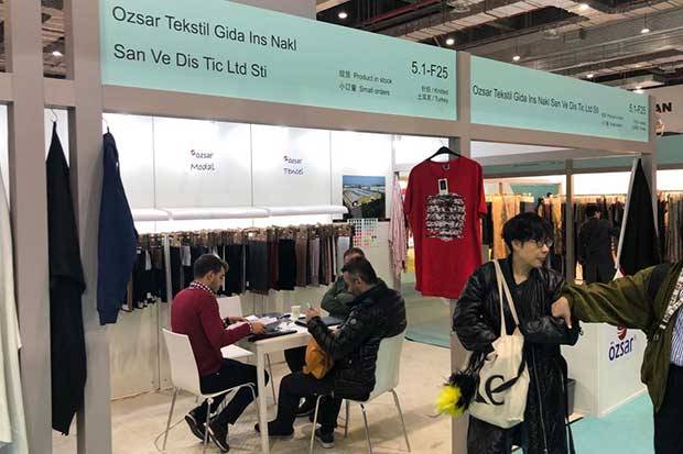 Intertextile Shanghai Apparel Fabrics &Yarn Expo Katılımımız Gerçekleşti