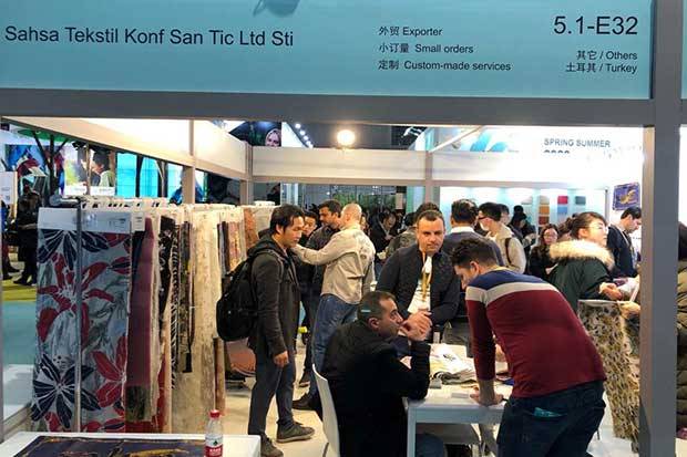 Intertextile Shanghai Apparel Fabrics &Yarn Expo Katılımımız Gerçekleşti