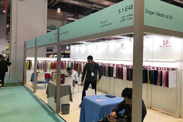 Intertextile Shanghai Apparel Fabrics &Yarn Expo Katılımımız Gerçekleşti