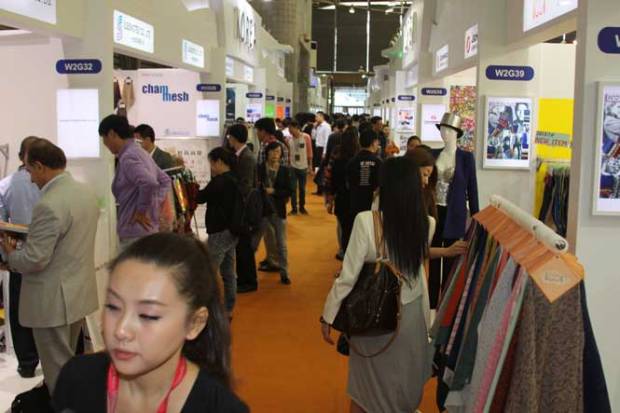 Intertextile Shanghai Kumaş Fuarı Resimleri