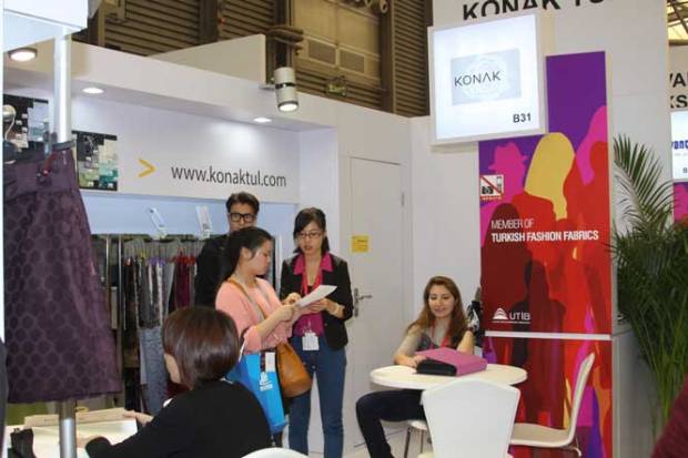 Intertextile Shanghai Kumaş Fuarında Türk Firmalar