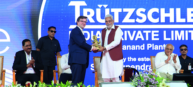 Trützschler Hindistan, Sanand'daki Ultra-Modern Üretim Tesisine Taşınıyor