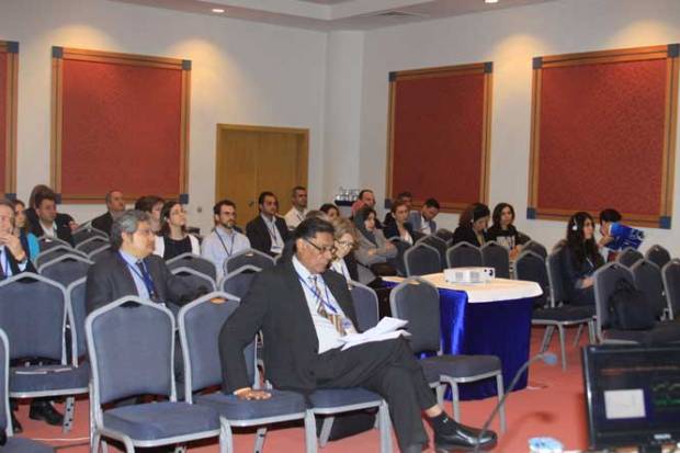 Photos of the symposium presentations (IITAS2014)-2