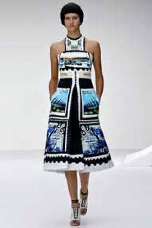 Stamp Printed Summer Collection by Mary Katrantzou