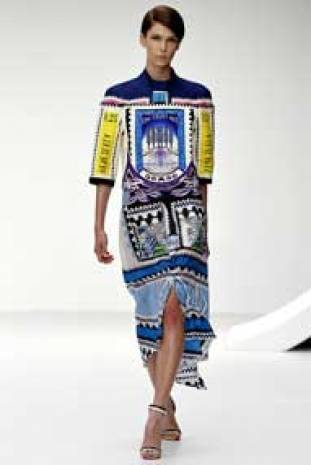 Stamp Printed Summer Collection by Mary Katrantzou