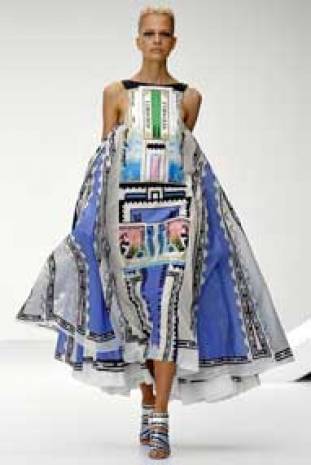 Stamp Printed Summer Collection by Mary Katrantzou