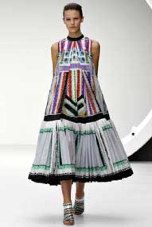 Stamp Printed Summer Collection by Mary Katrantzou