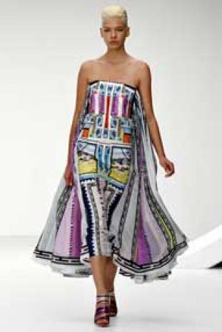 Stamp Printed Summer Collection by Mary Katrantzou