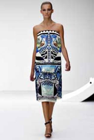 Stamp Printed Summer Collection by Mary Katrantzou