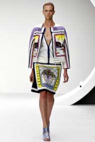 Stamp Printed Summer Collection by Mary Katrantzou