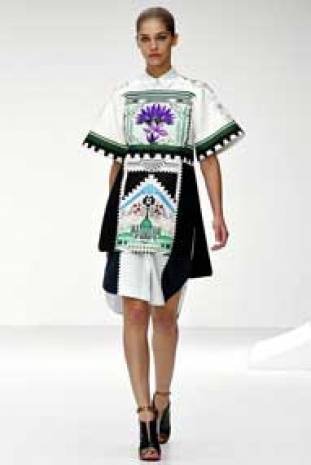 Stamp Printed Summer Collection by Mary Katrantzou