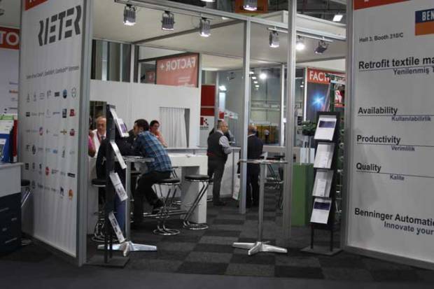 Swiss Textile Machinery ITM Istanbul Fair Photos