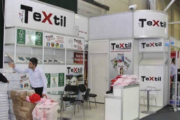 Textildunyasi Magazine in Istanbul ITM Fair Photos