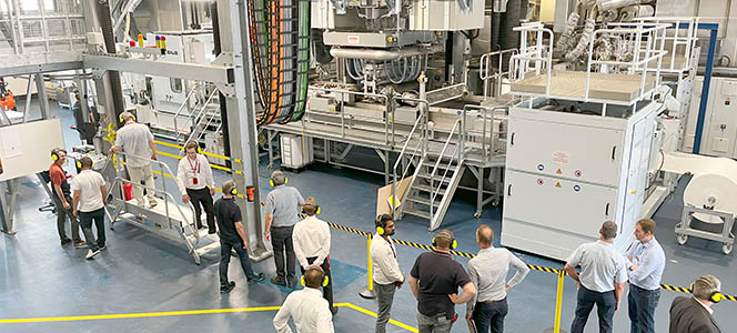 Integrated Transformation in Nonwoven Fabrics